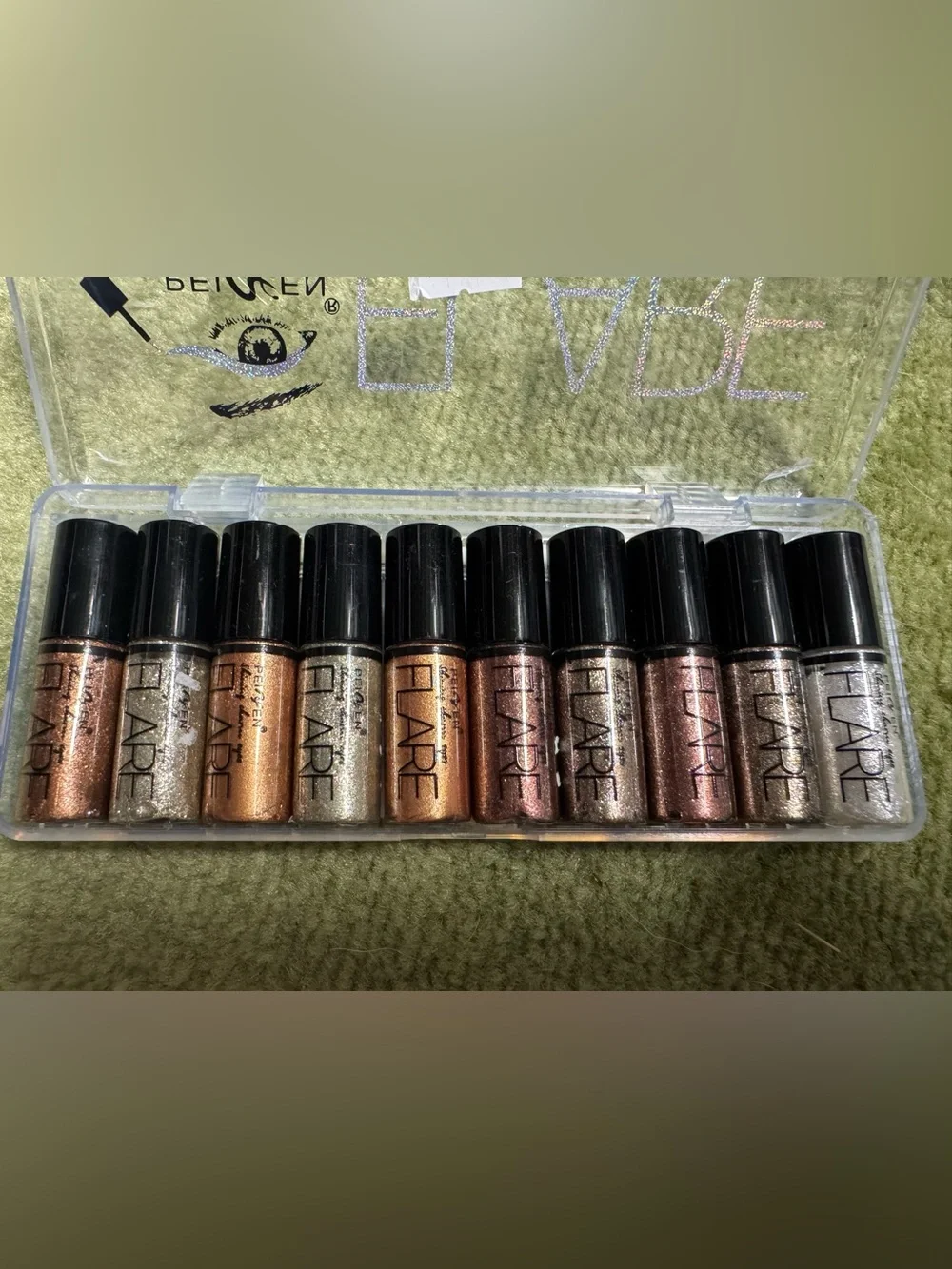Shining Charm Eyes Glitter Eyeshadow Set - Mixed Metallics